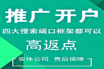 搜索开户返点案例分析：如何赚取丰厚回报